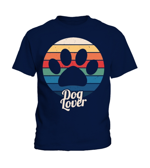 Dog lover vintage retro Kids T-Shirt