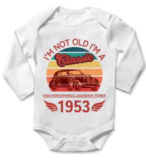 Im not Old Long Sleeve Baby One-Piece