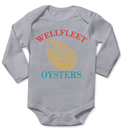 Wellfleet Oysters Long Sleeve Baby One-Piece