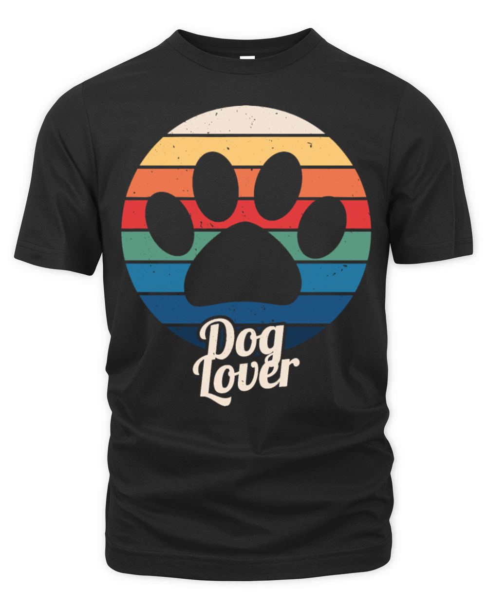 Dog lover vintage retro Organic Unisex T-shirt