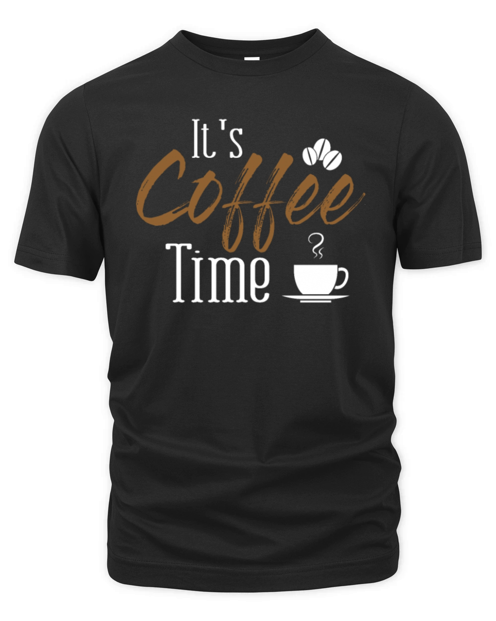 Its Coffee Time Latte Art Barista Queen Coffee Organic Unisex T-shirt