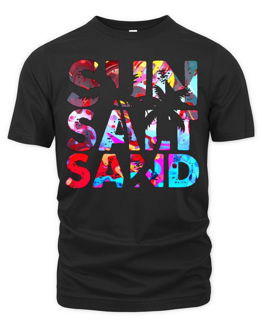 Summer surf croatia beach paradise hrvatska party Organic Unisex T-shirt