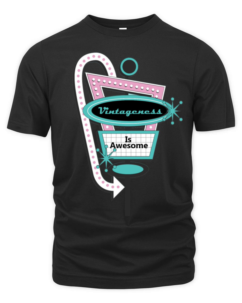 Vintageness Is Awesome Organic Unisex T-shirt