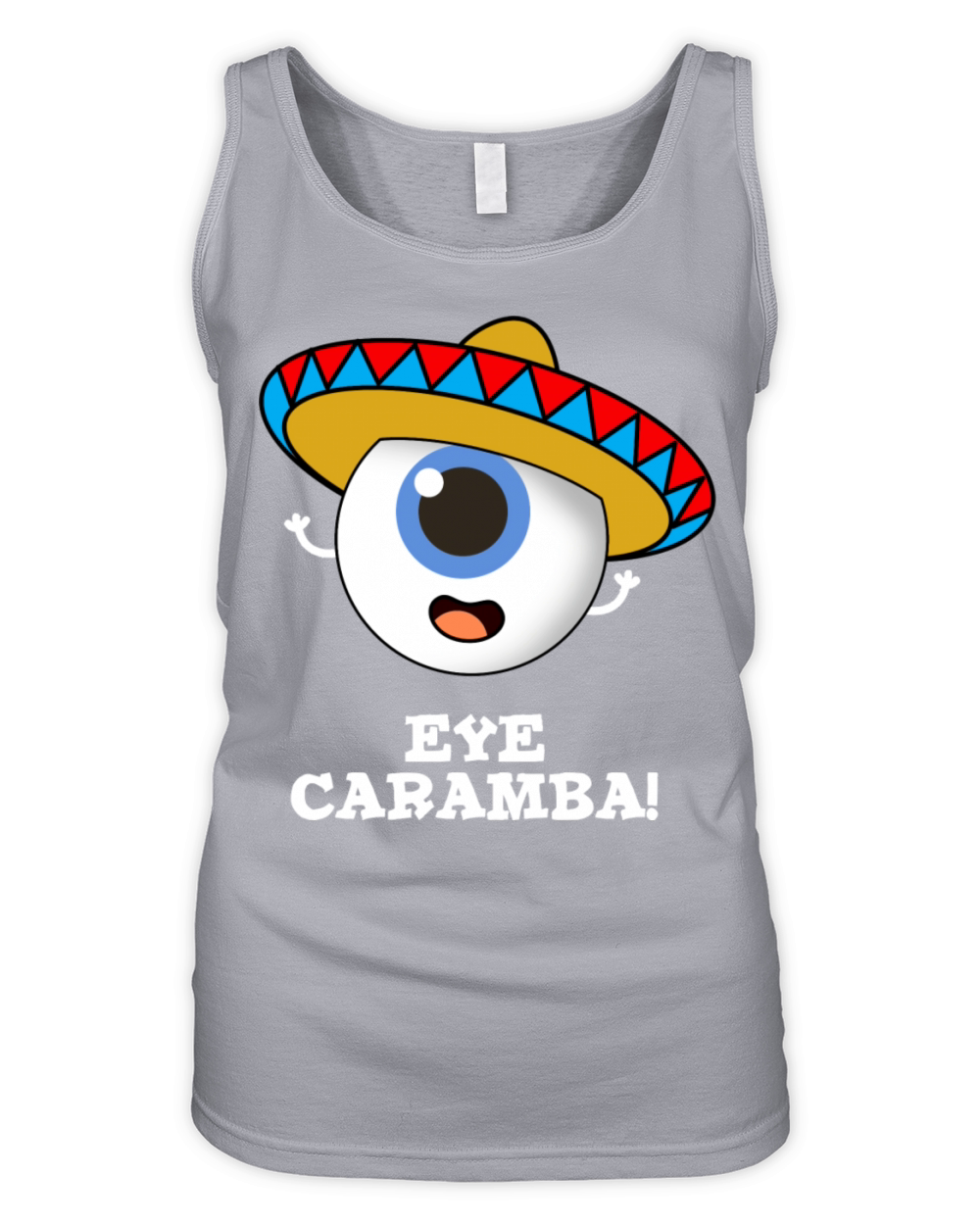 Eye Caramba Cute Mexican Organic Women's Tank Top