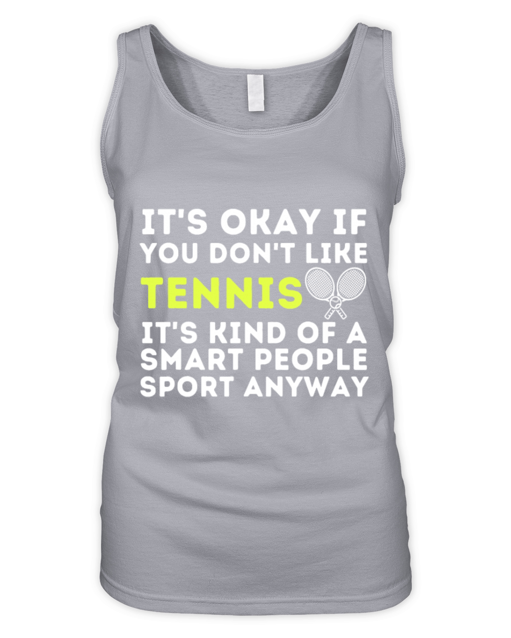 Its Ok If You Dont Like Tennis - Funny Tennis Pl Organic Women's Tank Top
