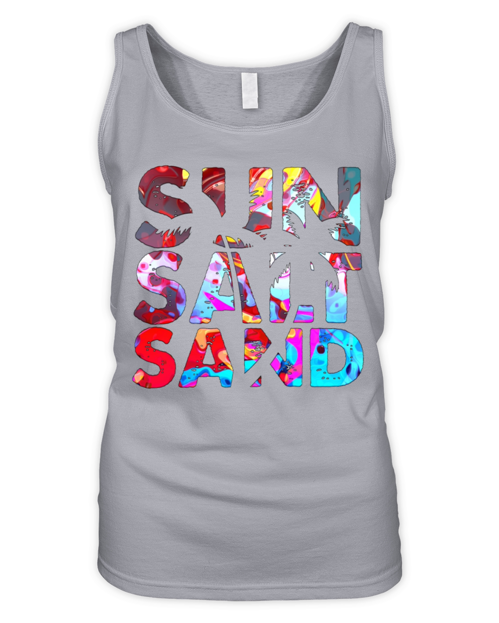 Summer surf croatia beach paradise hrvatska party Organic Women's Tank Top