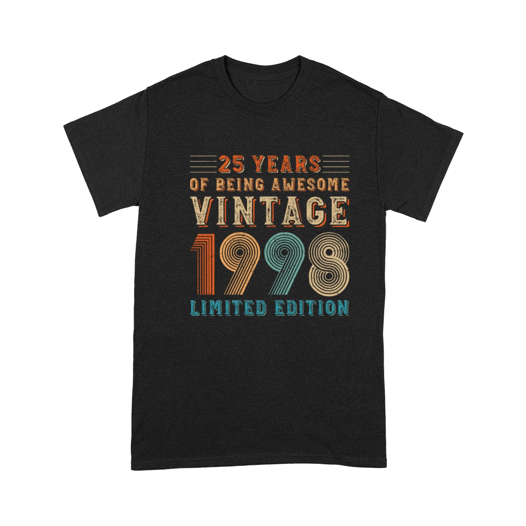 25 years of being awesome vintage 1998 limited edi Premium T-shirt