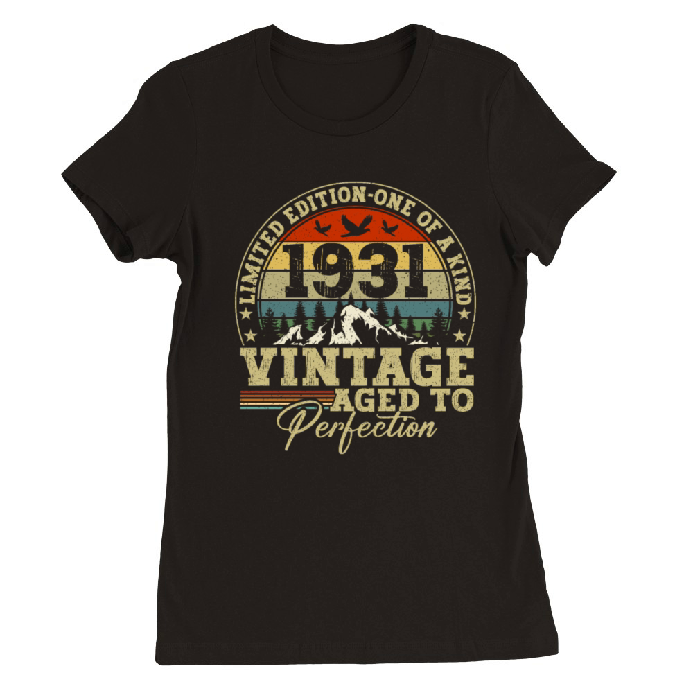 Vintage Limited Edition One Of A Kind 1931 Premium Womens Crewneck T-shirt