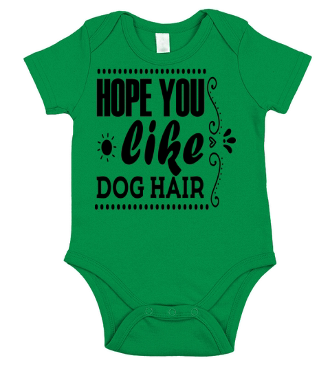 Hope you like Dog Hair Short Sleeve Baby One-Piece