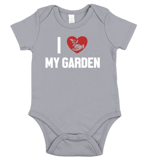 I Love My Garden Horticulture Ideas Gardener Short Sleeve Baby One-Piece