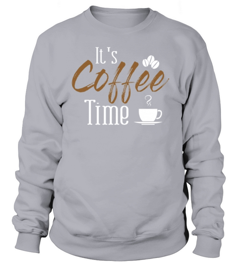 Its Coffee Time Latte Art Barista Queen Coffee Sweatshirt Unisex