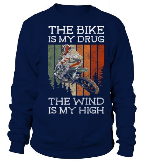 Mountain Bike Adrenaline Motocross Extreme Sport Sweatshirt Unisex