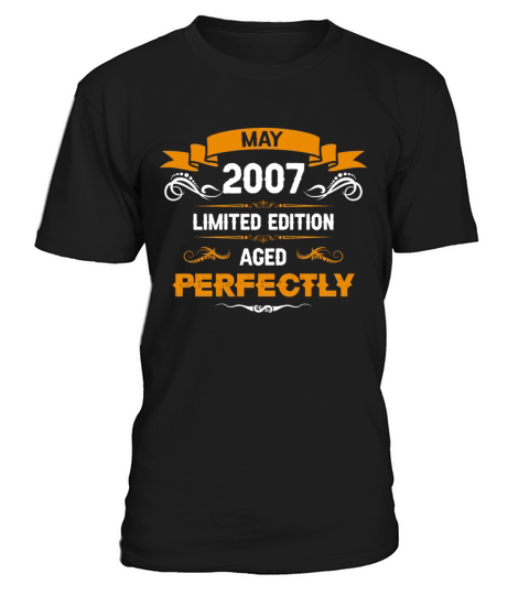 May 2007 Vintage Birthday Present T-Shirt Unisex