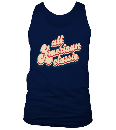 American Patriotic 4th of July Classic Vintage Tank Top Unisex