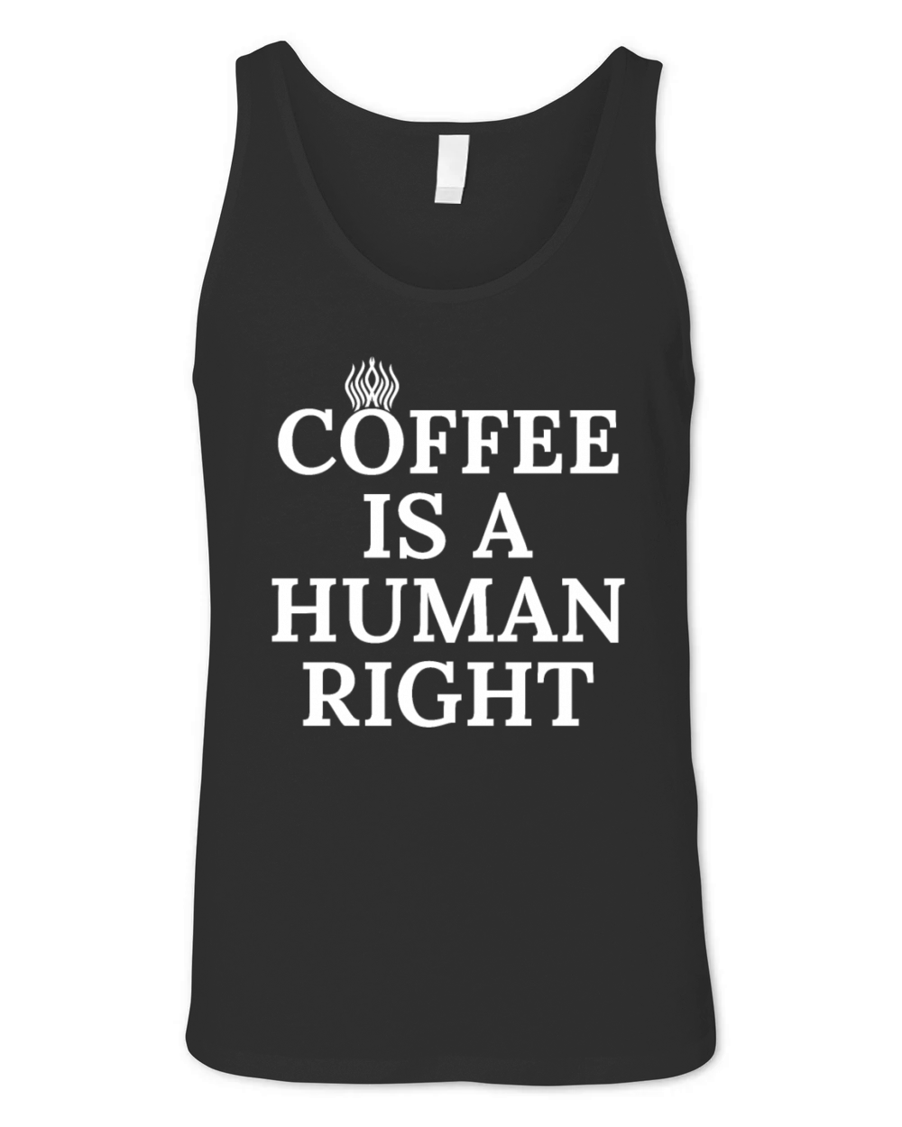 Coffee Is A Human Right Unisex Jersey Tank