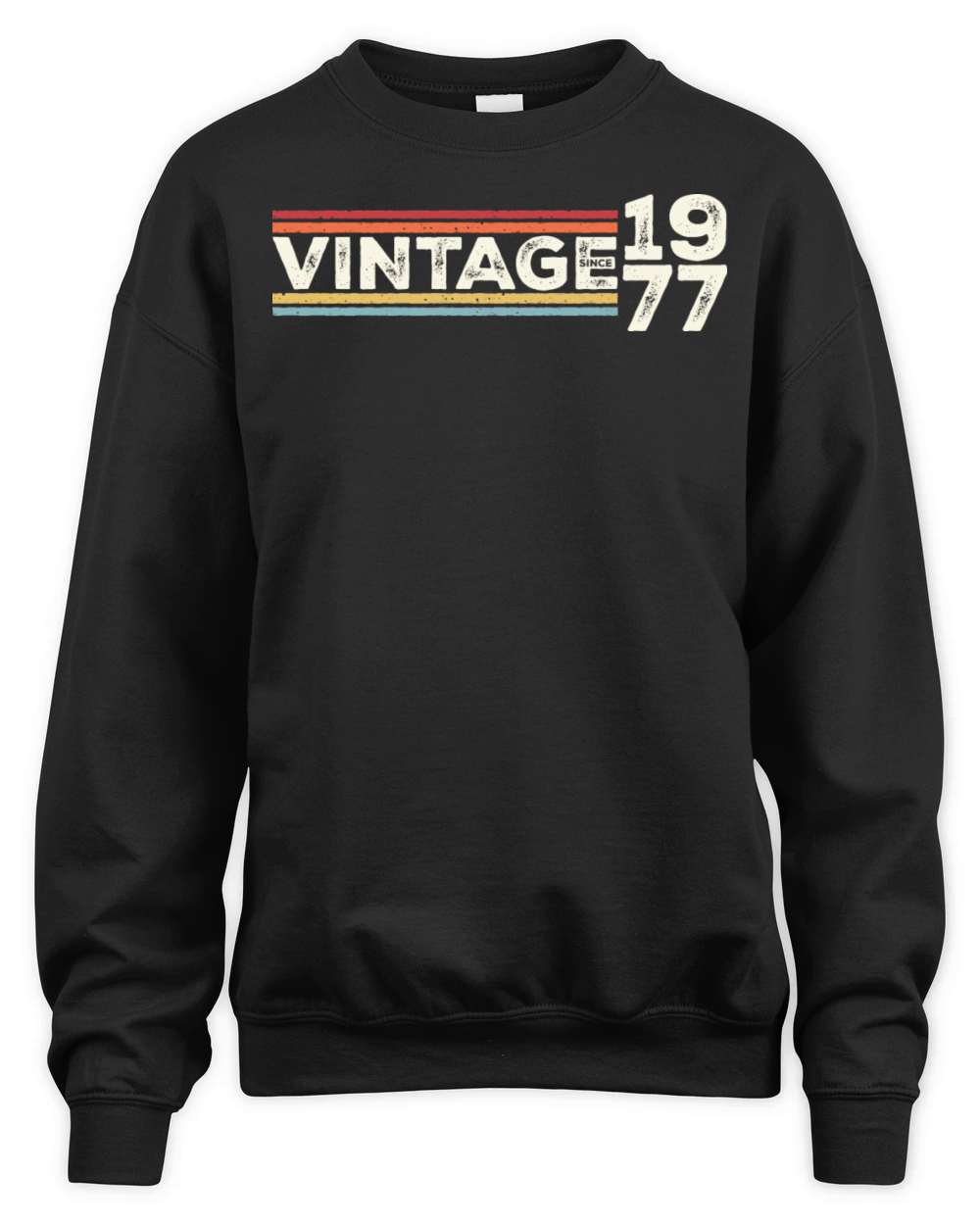 Vintage 1977 Gifts Legend for 46 Years Old - 46th Unisex Premium Crewneck Sweatshirt