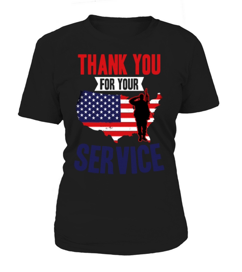Veterans Day Thank You For Your Service Women's T-Shirt