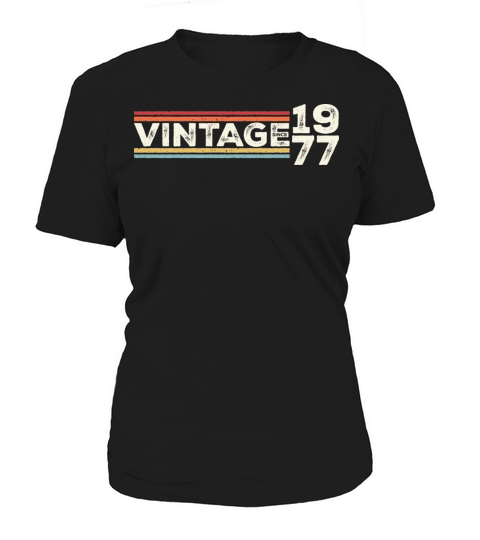 Vintage 1977 Gifts Legend for 46 Years Old - 46th Women's T-Shirt