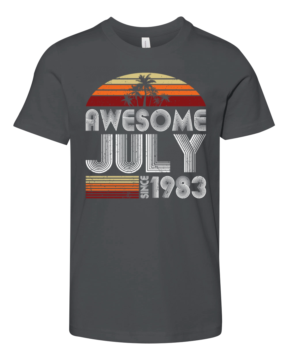40th birthday july 1983 awesome since 1983 Youth Unisex Jersey Tee