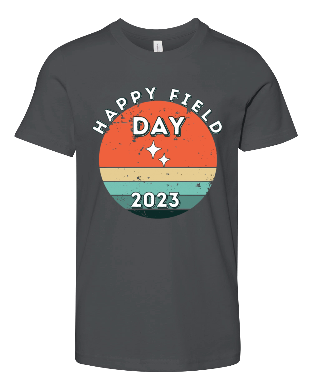 Field Day Vibes For Teacher Kids Field Day 2023 Youth Unisex Jersey Tee