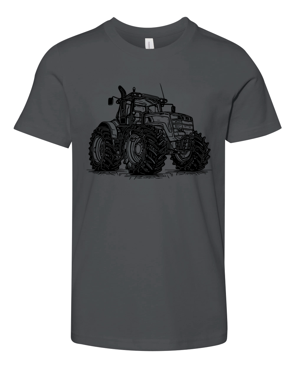 Heavy Tractor Large Field Field Tractor Youth Unisex Jersey Tee