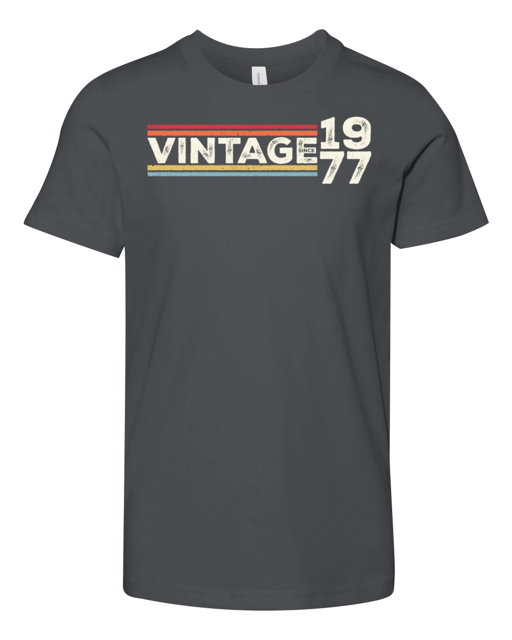 Vintage 1977 Gifts Legend for 46 Years Old - 46th Youth Unisex Jersey Tee