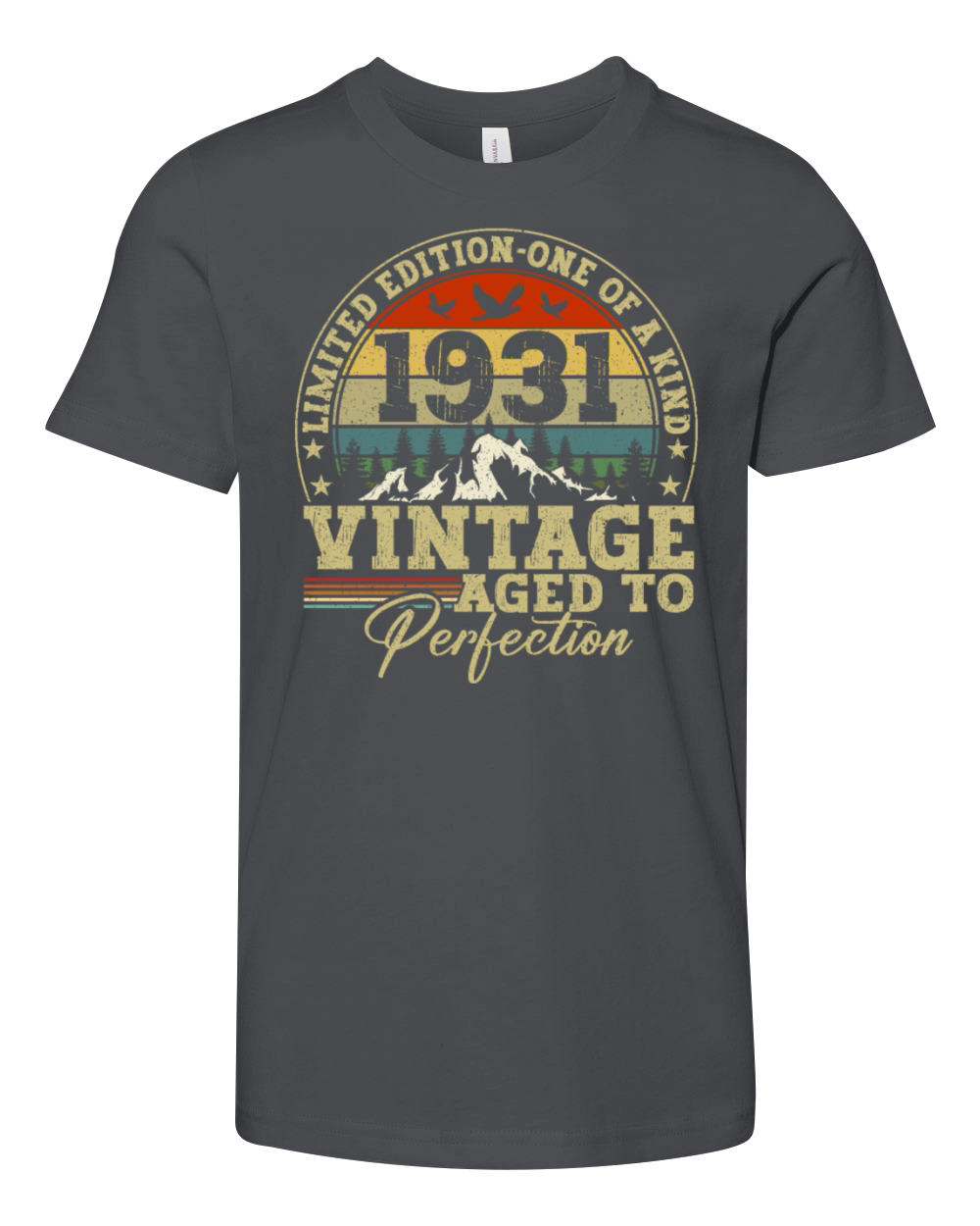Vintage Limited Edition One Of A Kind 1931 Youth Unisex Jersey Tee