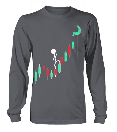 Crypto Trading Hold Vintage Stock Chart To The Long sleeved Unisex