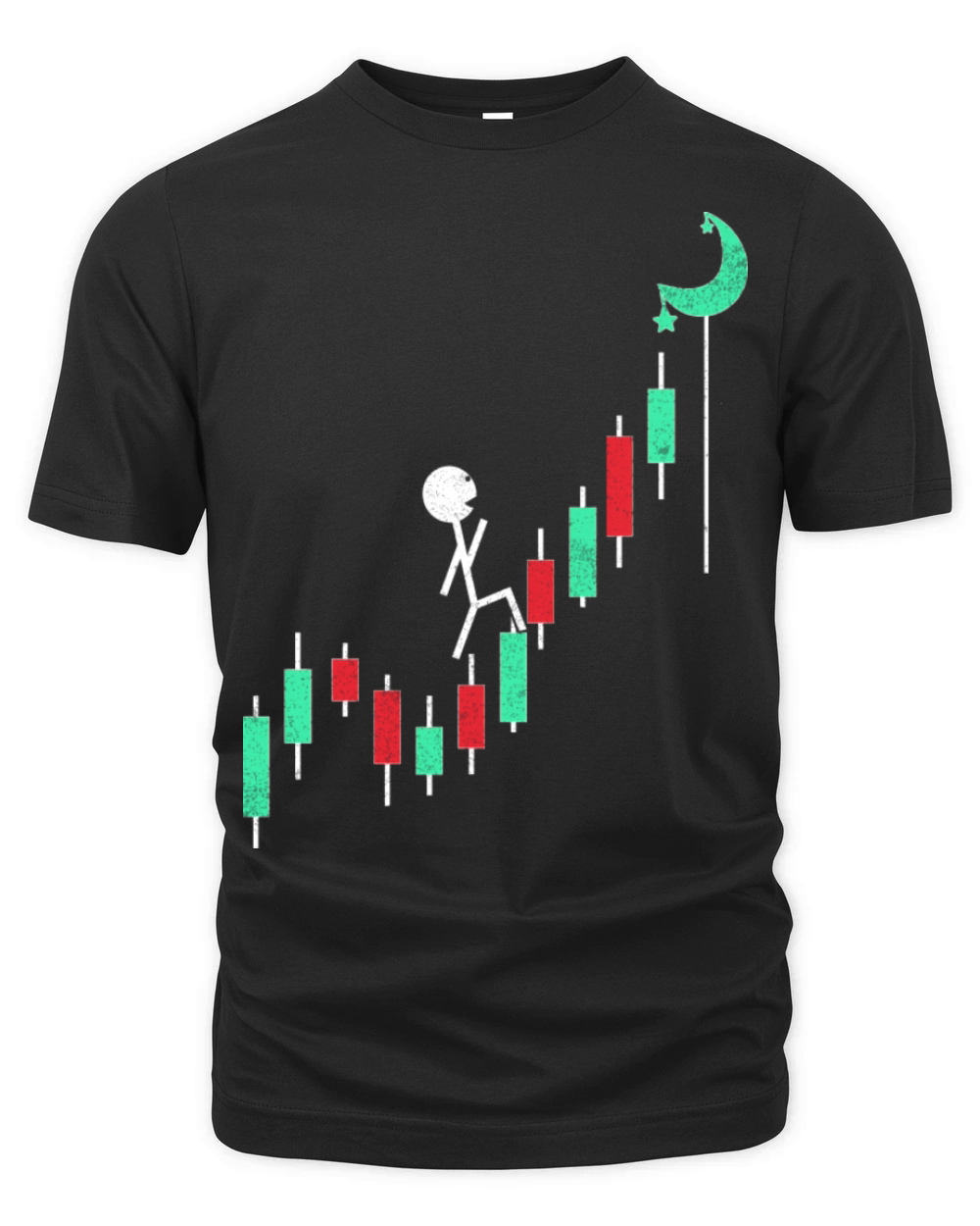 Crypto Trading Hold Vintage Stock Chart To The Organic Unisex T-shirt