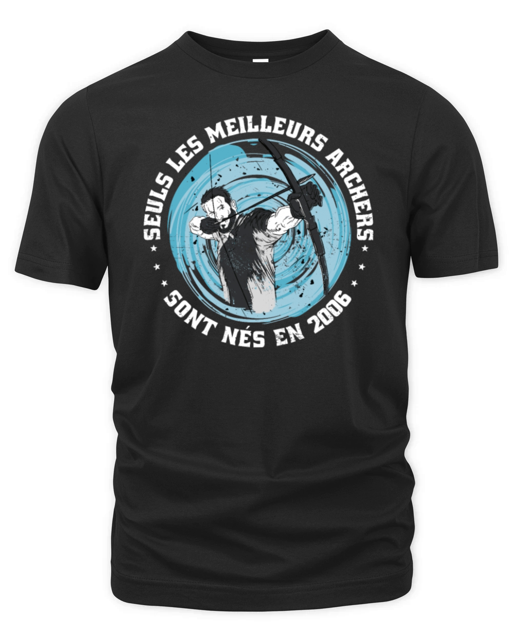 French Archer born 2006 Vintage Birthday Organic Unisex T-shirt