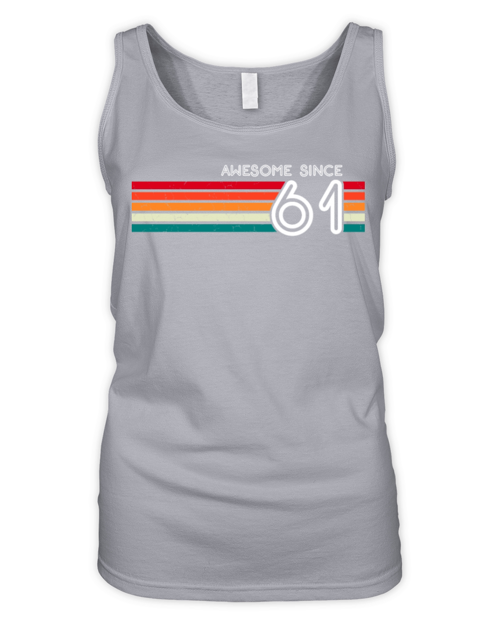 Awesome Since 1961 62nd Birthday Gifts 62 Years Organic Women's Tank Top