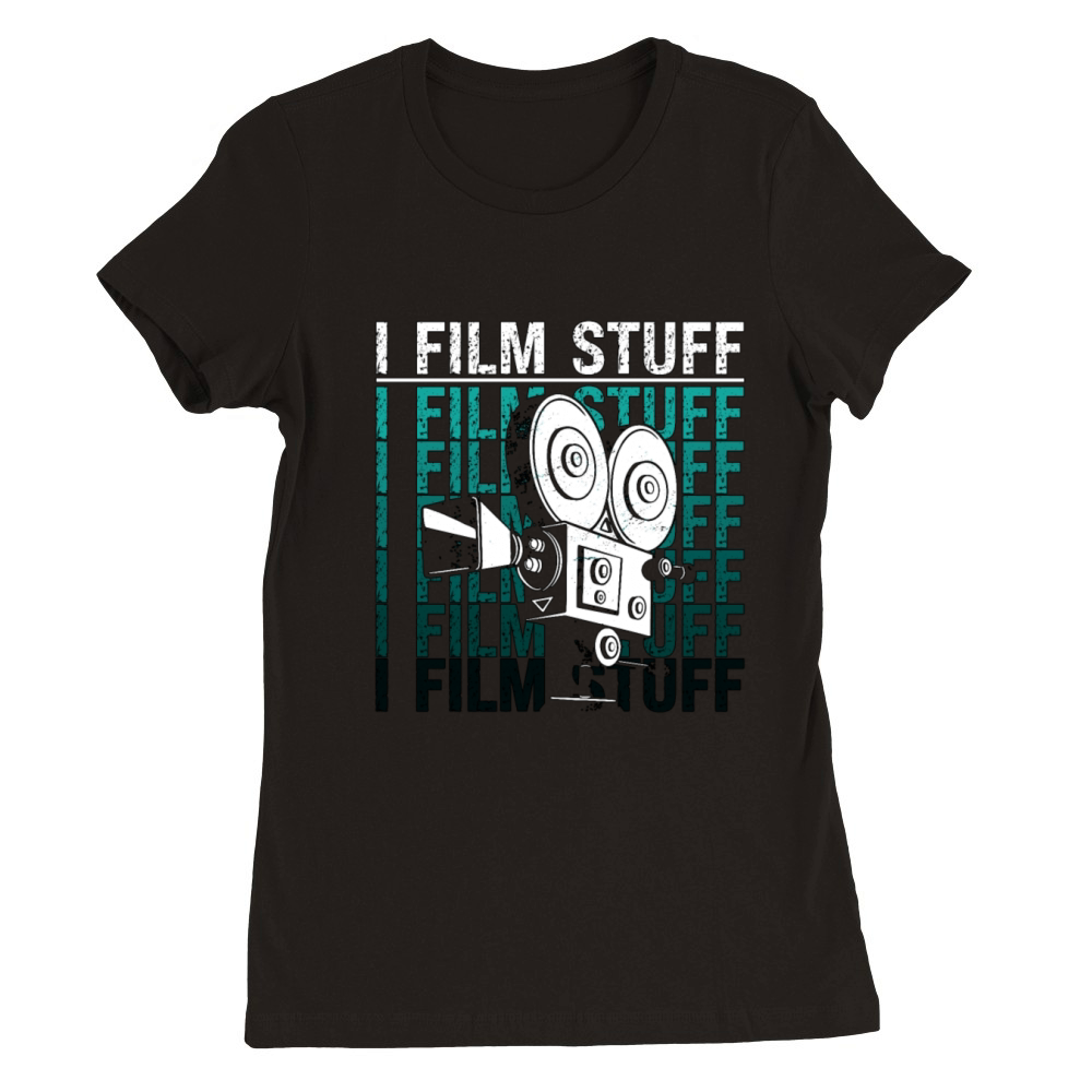 Filmmaking I Film Stuff Cinematography Filmmaker Premium Womens Crewneck T-shirt