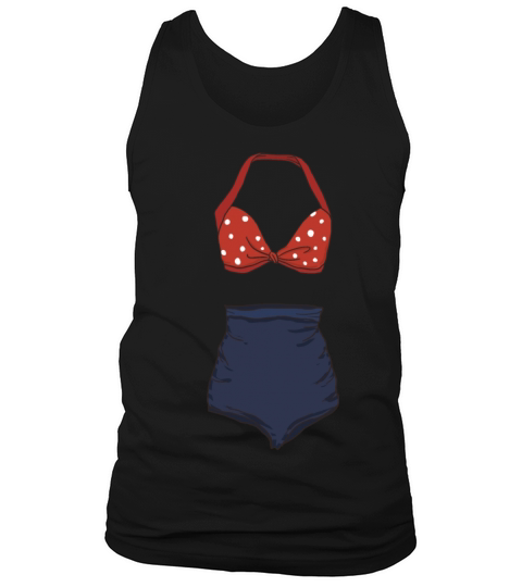 Retro Bathing Suits Tank Top Unisex
