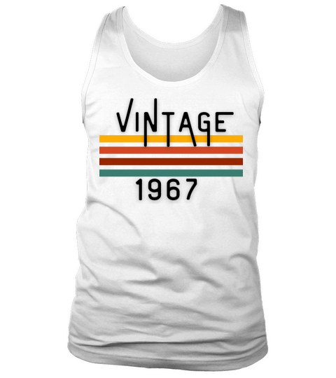 Vintage 1967 50th Birthday Fiftieth Gift Tank Top Unisex