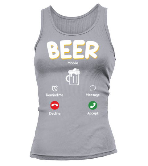 beer is calling Tank top Woman