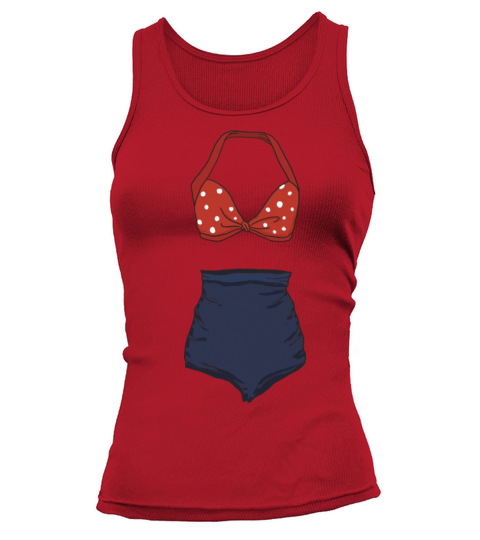 Retro Bathing Suits Tank top Woman