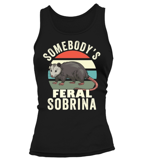 Somebodys Feral Sobrina Spanish Niece Retro Tank top Woman