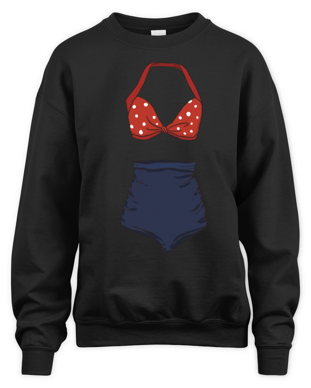 Retro Bathing Suits Unisex Premium Crewneck Sweatshirt