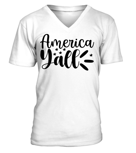 america yall V-Neck T-shirt
