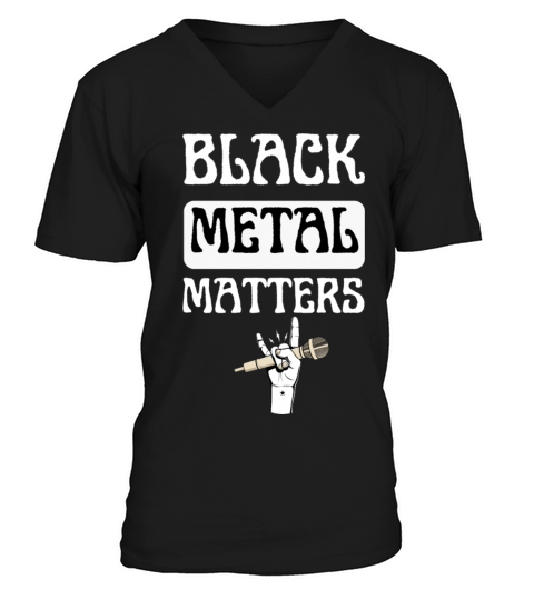 vintage SweatyRocks T-shirt black metal matters V-Neck T-shirt