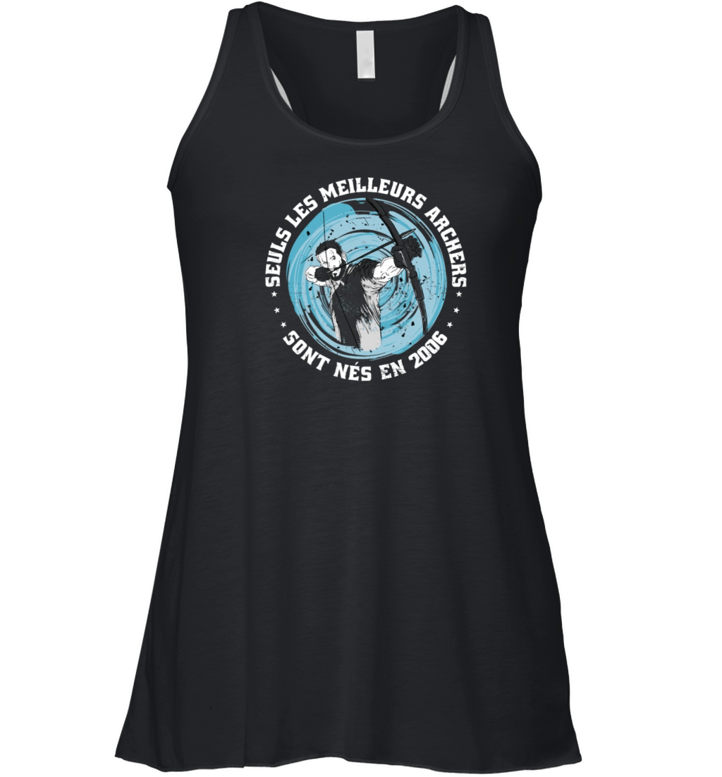 French Archer born 2006 Vintage Birthday Women's Flowy Tank Top