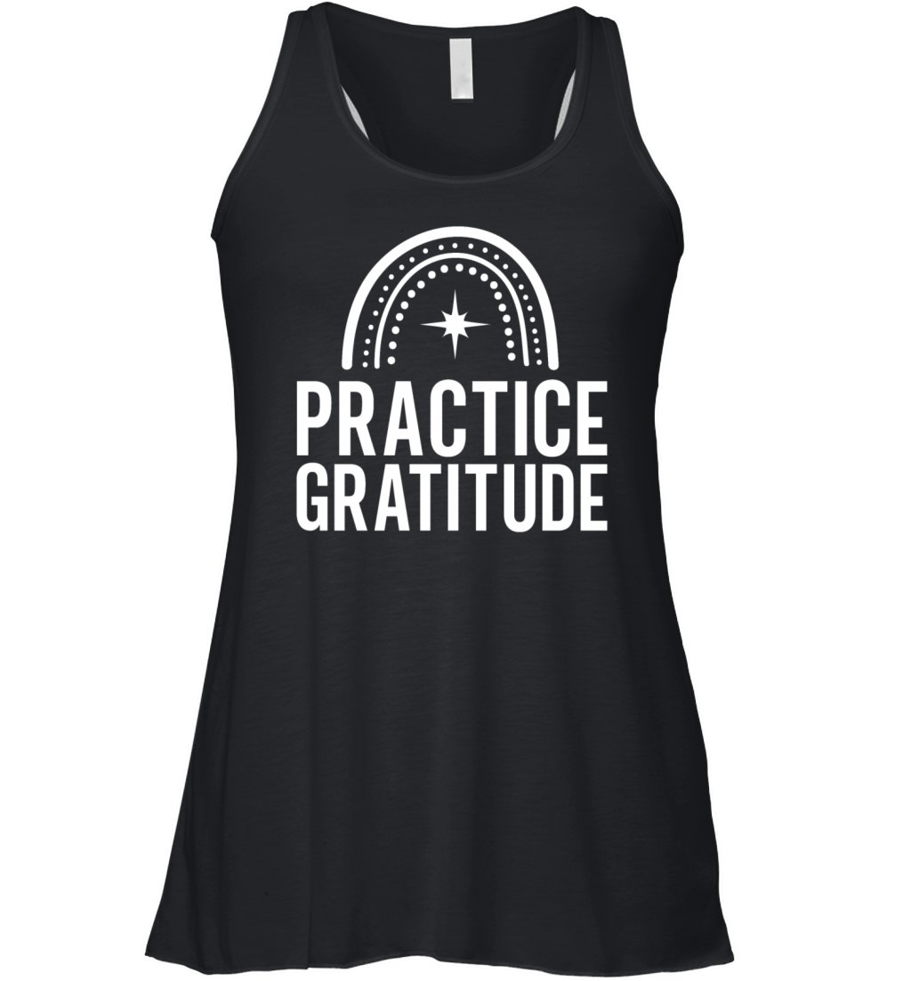 Practice Gratitude Women's Flowy Tank Top