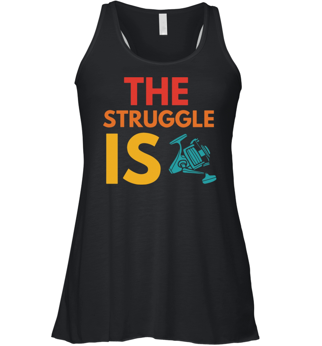 THE STRUGGLE IS Women's Flowy Tank Top