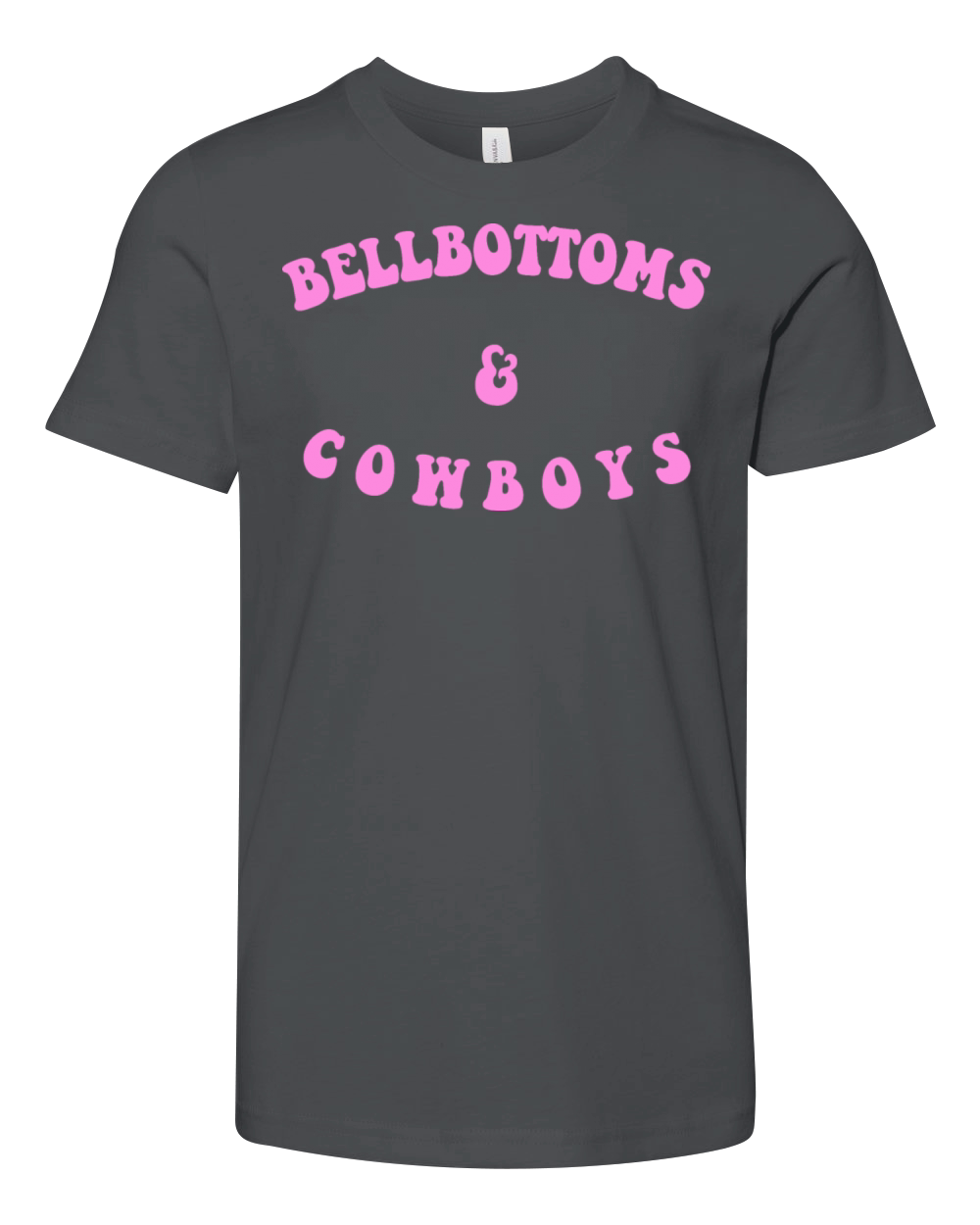 BELLBOTTOMS AND COWBOYS Youth Unisex Jersey Tee