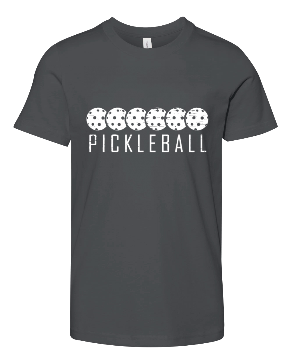 Pickleball Funny Paddle Sports Player Retro Vintag Youth Unisex Jersey Tee
