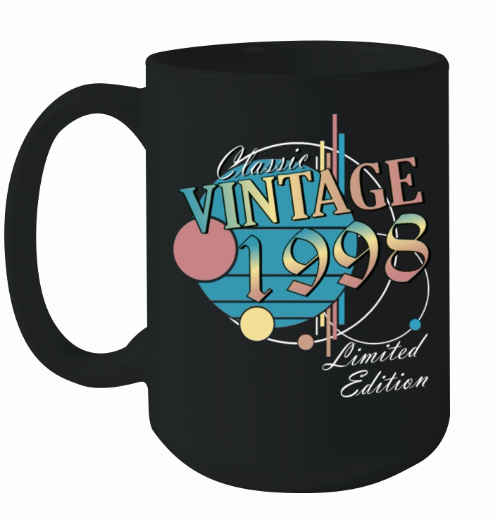 Birthday Vintage Birth Year 1998 Ceramic Mug