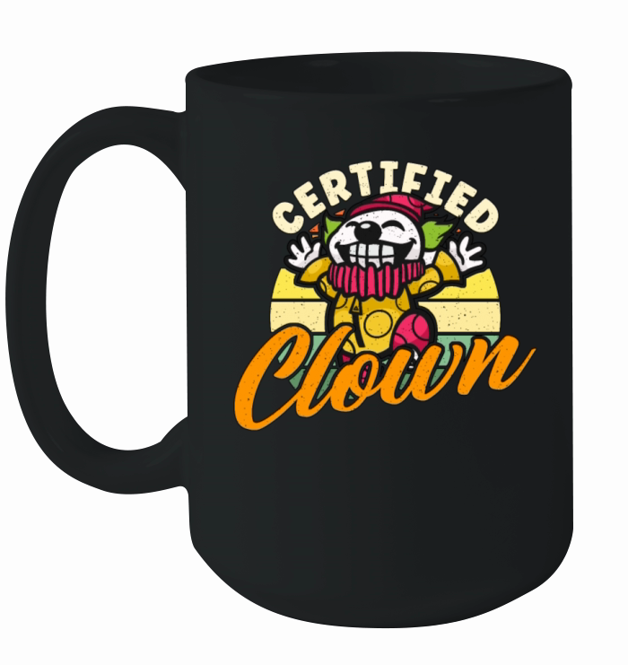 Circus Clown Certified Clown Circus Staff Juggling Ceramic Mug