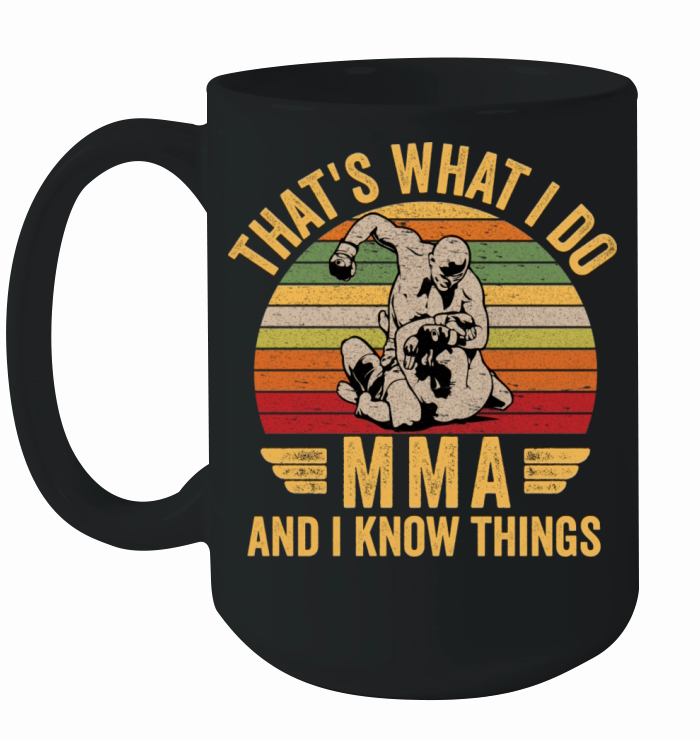 Vintage Mma Martial Art With Funny Quote Great For Ceramic Mug