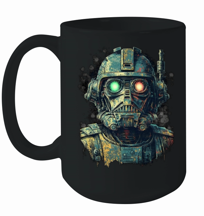 vintage robot Ceramic Mug