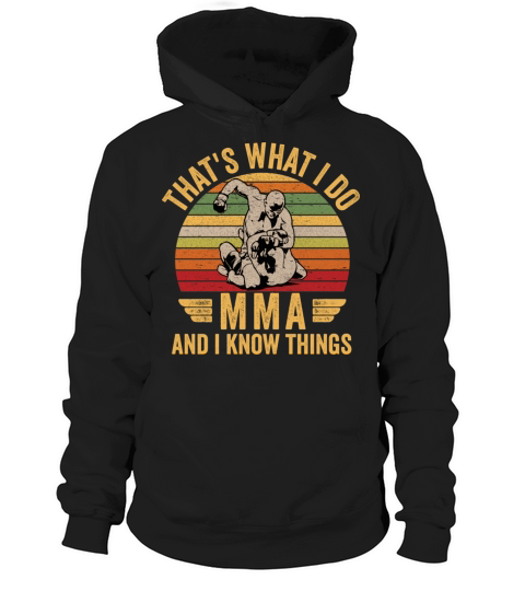 Vintage Mma Martial Art With Funny Quote Great For Hoodie Unisex